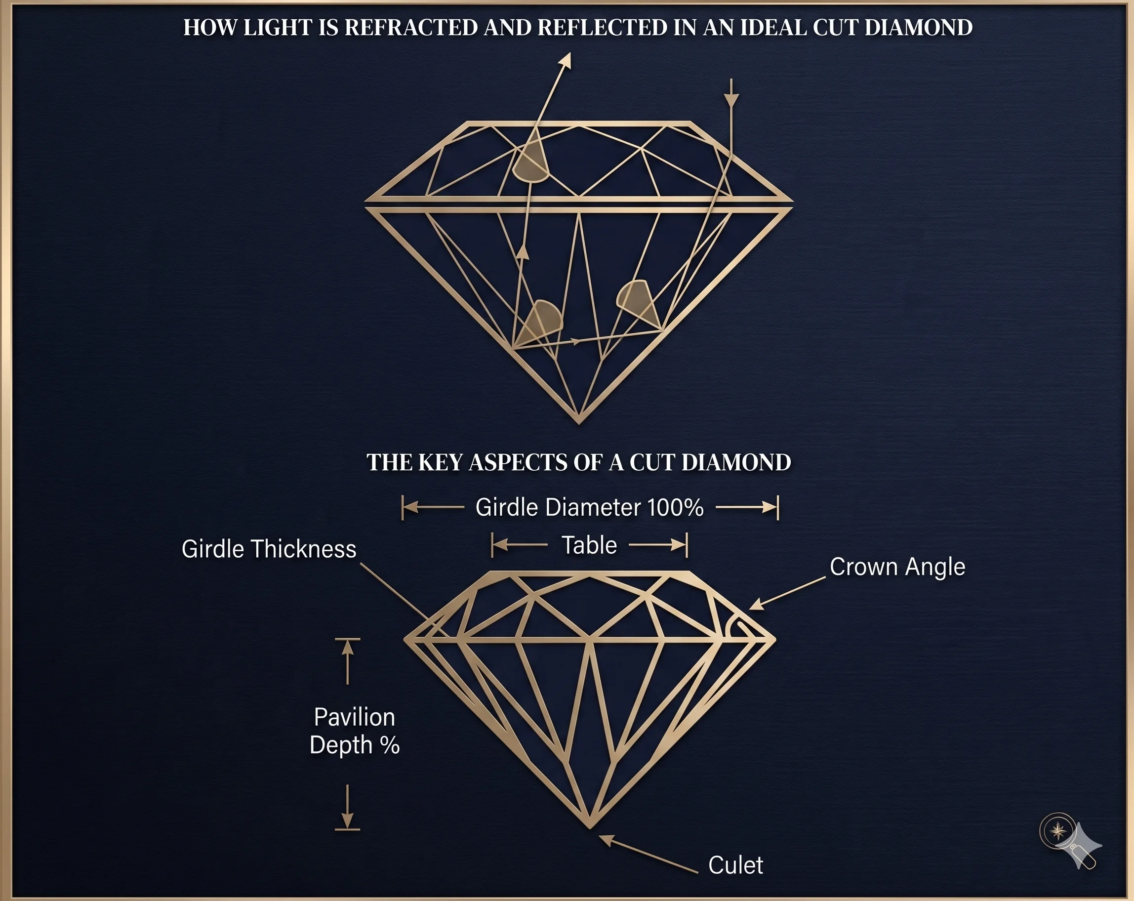 Light interaction methodology reference diagram